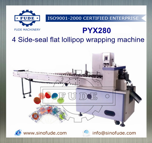 4 Side-Seal Flat lollipop wrapping machine